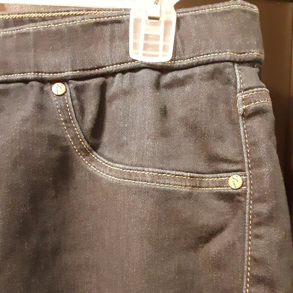 SIMPLY VERA VERA WANG Women's Jean Leggings Size 1X - Picture 4 of 9